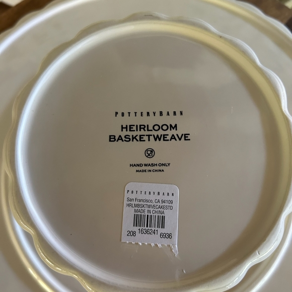 Pottery Barn Cake Plate! - Picture 4 of 4